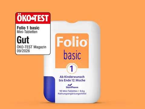 Folio 1 basic mit Öko-Test-Label 09/2026