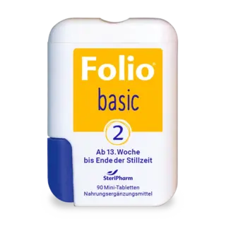 Packshot Folio Basic 2: Folsäure, ohne Hintergrund